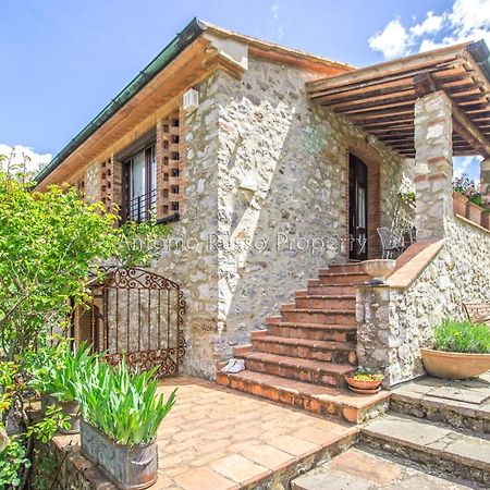 Ca'Novae - Tuscany Farmhouse Montieri Bagian luar foto