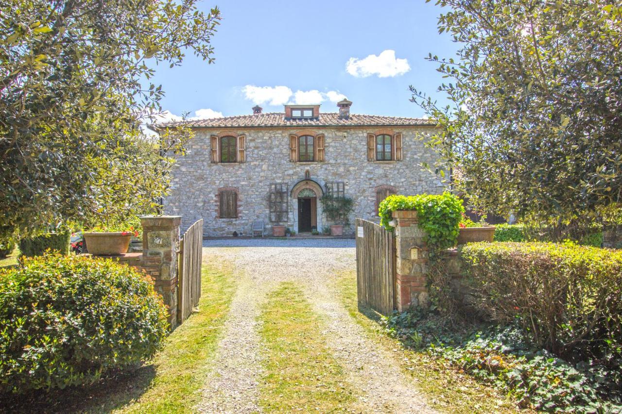 Ca'Novae - Tuscany Farmhouse Montieri Bagian luar foto