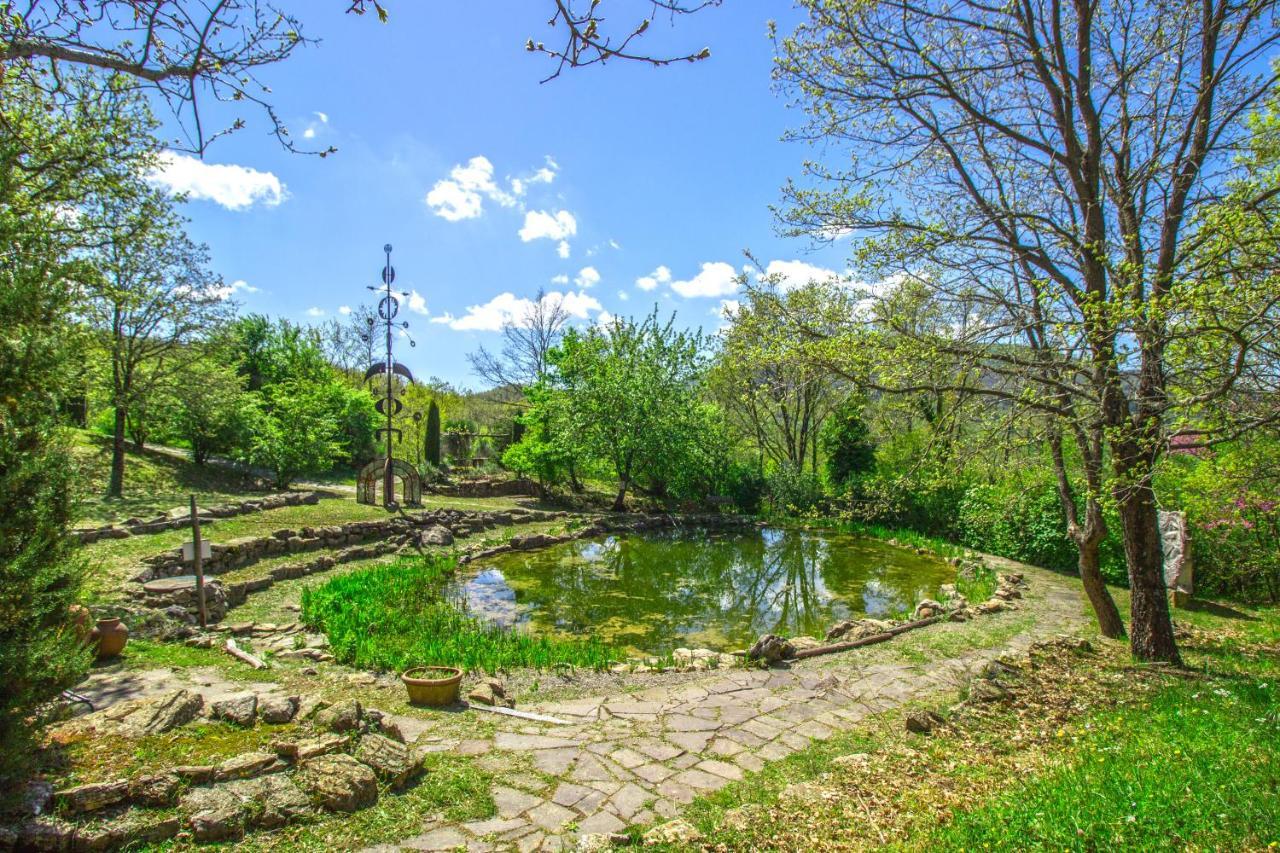 Ca'Novae - Tuscany Farmhouse Montieri Bagian luar foto