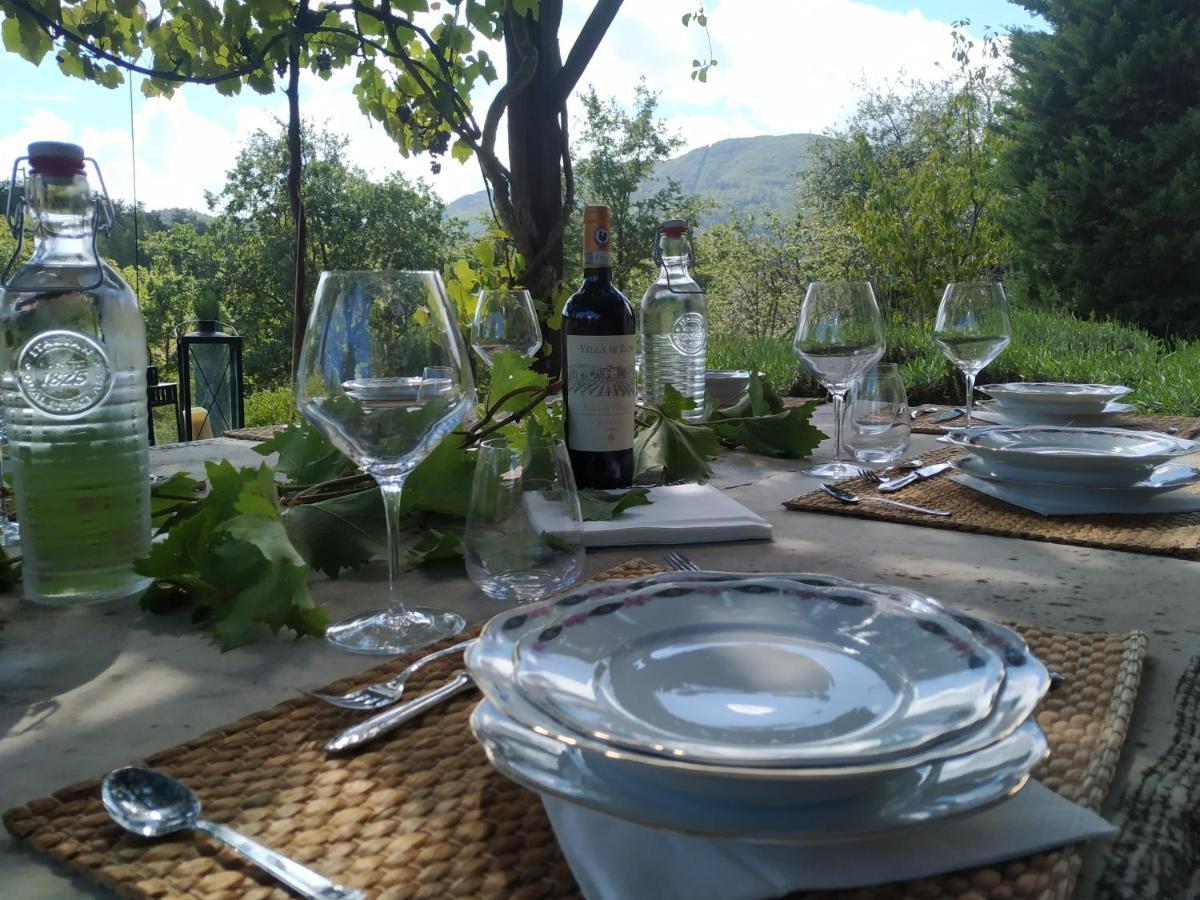Ca'Novae - Tuscany Farmhouse Montieri Bagian luar foto