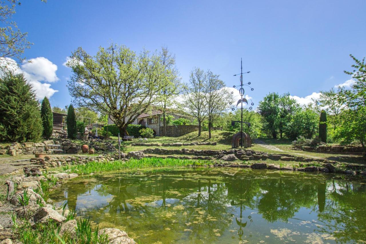 Ca'Novae - Tuscany Farmhouse Montieri Bagian luar foto