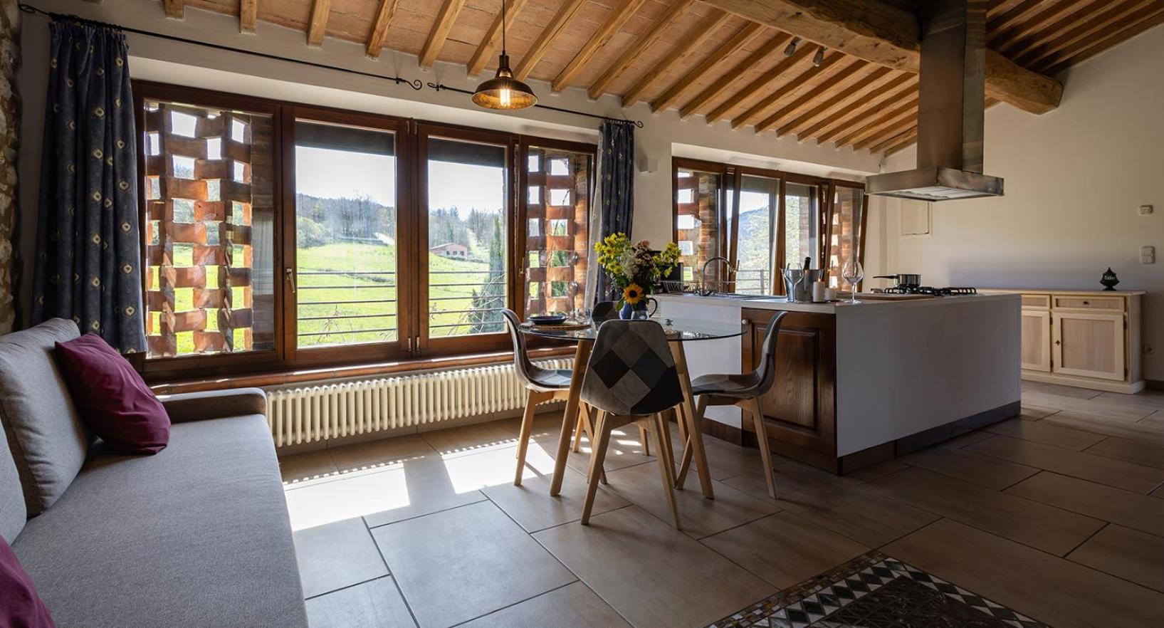 Ca'Novae - Tuscany Farmhouse Montieri Bagian luar foto